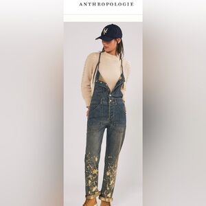 Anthropologie - Pilcro The Painters Denim Overalls / size : 29
